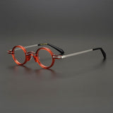 Leif Retro Round Acetate Glasses Frame