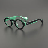 Lynn Vintage Round Acetate Glasses Frame