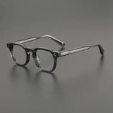 Mull Vintage Acetate Glasses Frame Rectangle Frames Southood Gray 