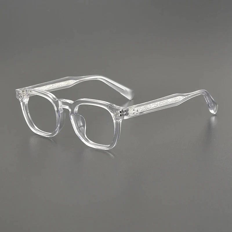 Mull Vintage Acetate Glasses Frame Rectangle Frames Southood Transparent 