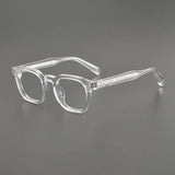 Mull Vintage Acetate Glasses Frame Rectangle Frames Southood Transparent 