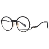 Perry Irregular High-End Retro Round Glasses Frame