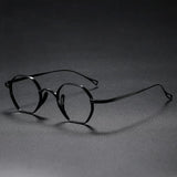 Monroe Titanium Round Glasses Frame
