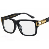 James Oversized Square Vintage Glasses Frame