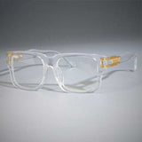 James Oversized Square Vintage Glasses Frame