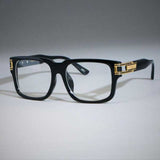 James Oversized Square Vintage Glasses Frame