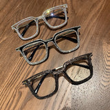 Women Rhinestone Blu-ray Glasses