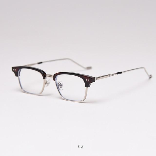 Calvin Square Half Glasses Frame