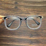 Wanda Rhinestone Glasses Frame