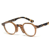 Len Round Retro Optical Acetate Frame