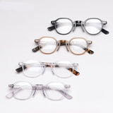 Len Round Retro Optical Acetate Frame