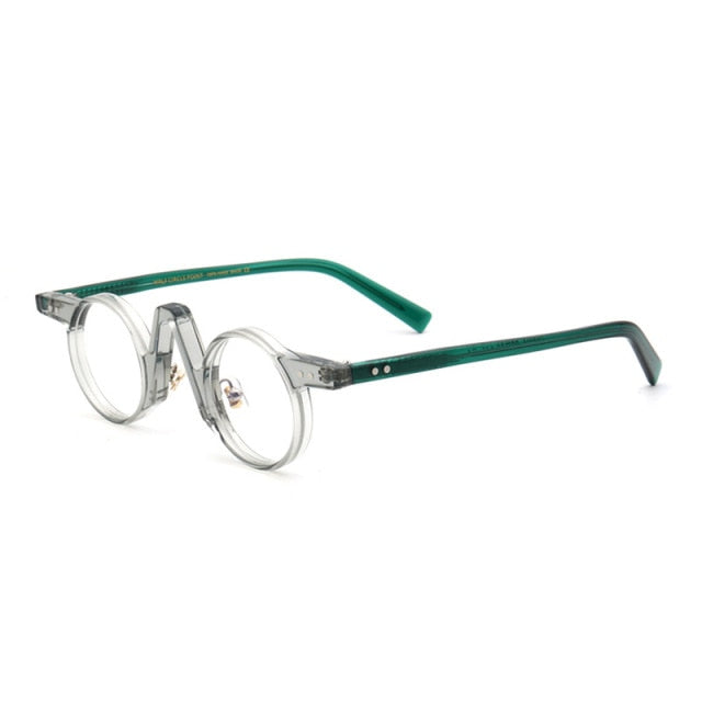 Ned Retro Round Acetate Optical Glasses Frame