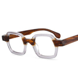 Dud Small Square Acetate Optical Glasses Frame