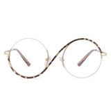 Shaneika Round Metal Half Frames