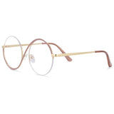 Shaneika Round Metal Half Frames