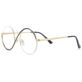 Shaneika Round Metal Half Frames