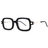 Des Retro Brand Acetate Optical Glasses Frame