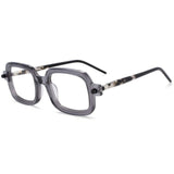 Des Retro Brand Acetate Optical Glasses Frame