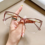 Audrey Vintage Gradient Cat Eye Glasses Frame