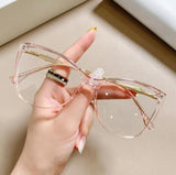 Audrey Vintage Gradient Cat Eye Glasses Frame