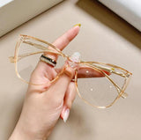 Audrey Vintage Gradient Cat Eye Glasses Frame