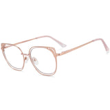 Agatha Cat Eye Hollow Metal Glasses Frames