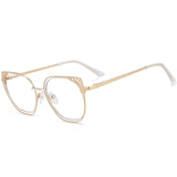 Agatha Cat Eye Hollow Metal Glasses Frames