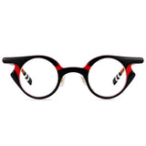 Ann Retro Round Punk Acetate Glasses Frame