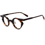 Ann Retro Round Punk Acetate Glasses Frame