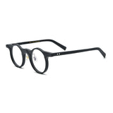 Otto Vintage Acetate Round Glasses Frame