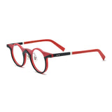 Otto Vintage Acetate Round Glasses Frame