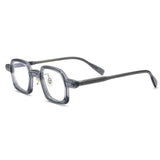 Amos Acetate Retro Square Optical Glasses Frame