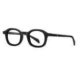 Tilford Vintage TR90 Oavl Eyeglasses Oval Frames Southood Black 
