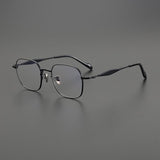 Tomo Vintage Big Square Glasses Frame Rectangle Frames Southood Black 