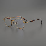 Tomo Vintage Big Square Glasses Frame Rectangle Frames Southood Bronze 