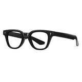 Vince Vintage TR90 Rectangle Eyeglasses Rectangle Frames Southood Black 