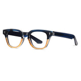 Vince Vintage TR90 Rectangle Eyeglasses Rectangle Frames Southood Blue Tea 